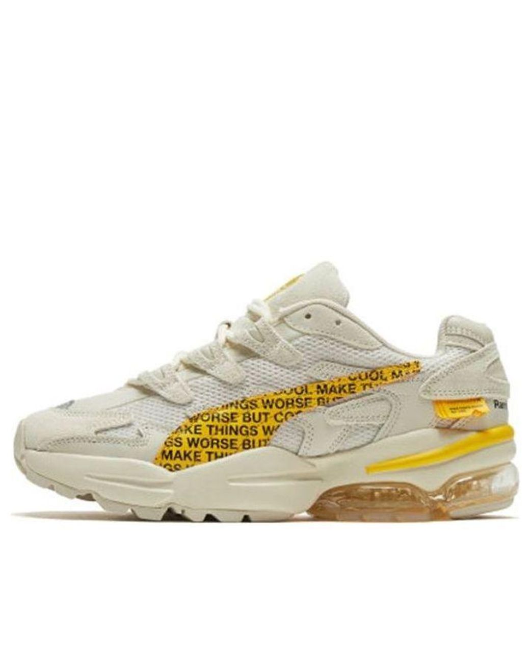 PUMA White Randomevent X Cell Alien Asparagus' for men