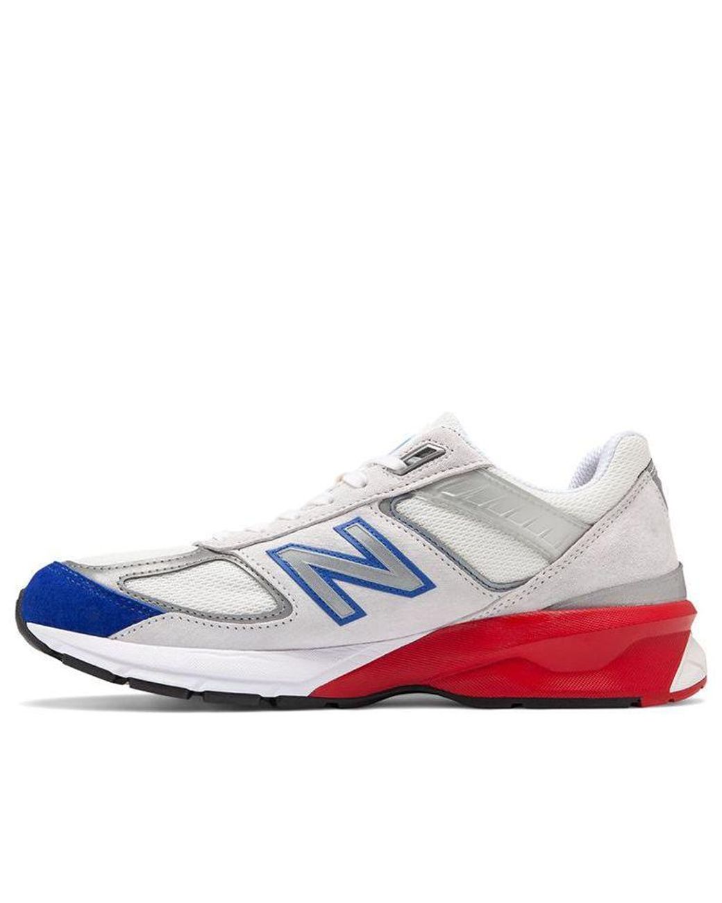 New Balance White 990V5 Made for men