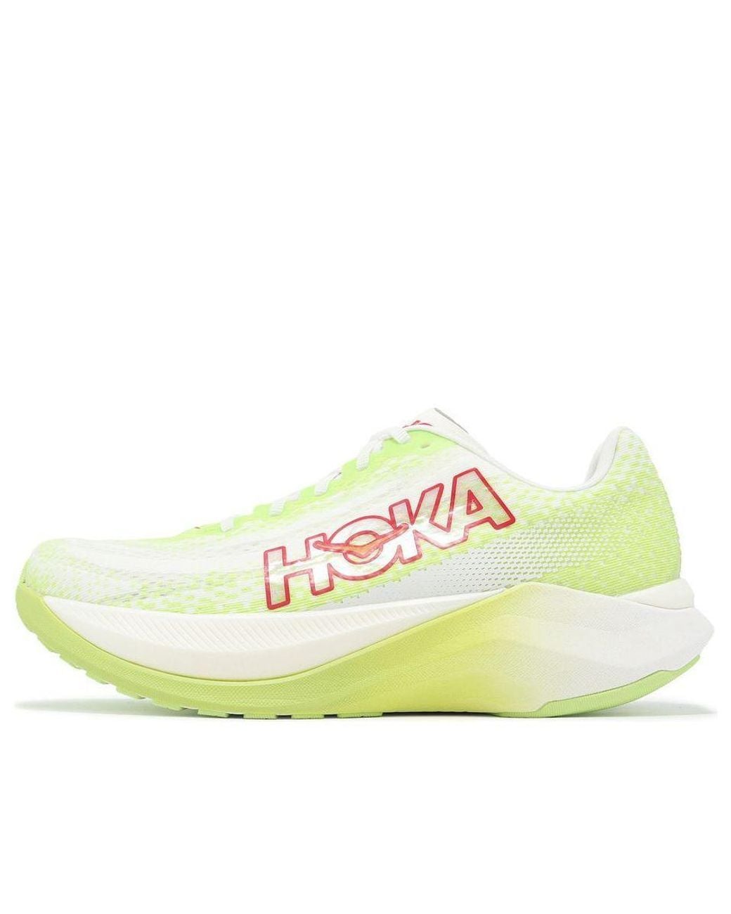 Hoka One One Yellow Mach X 'Lettuce' for men
