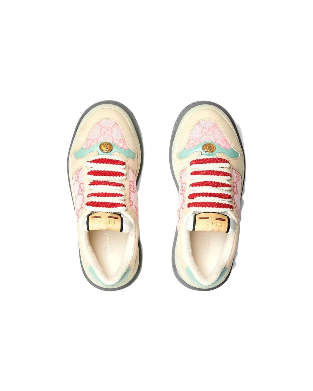 Gucci Pink (Wmns) Screener Sneaker 'Gg Monogram'