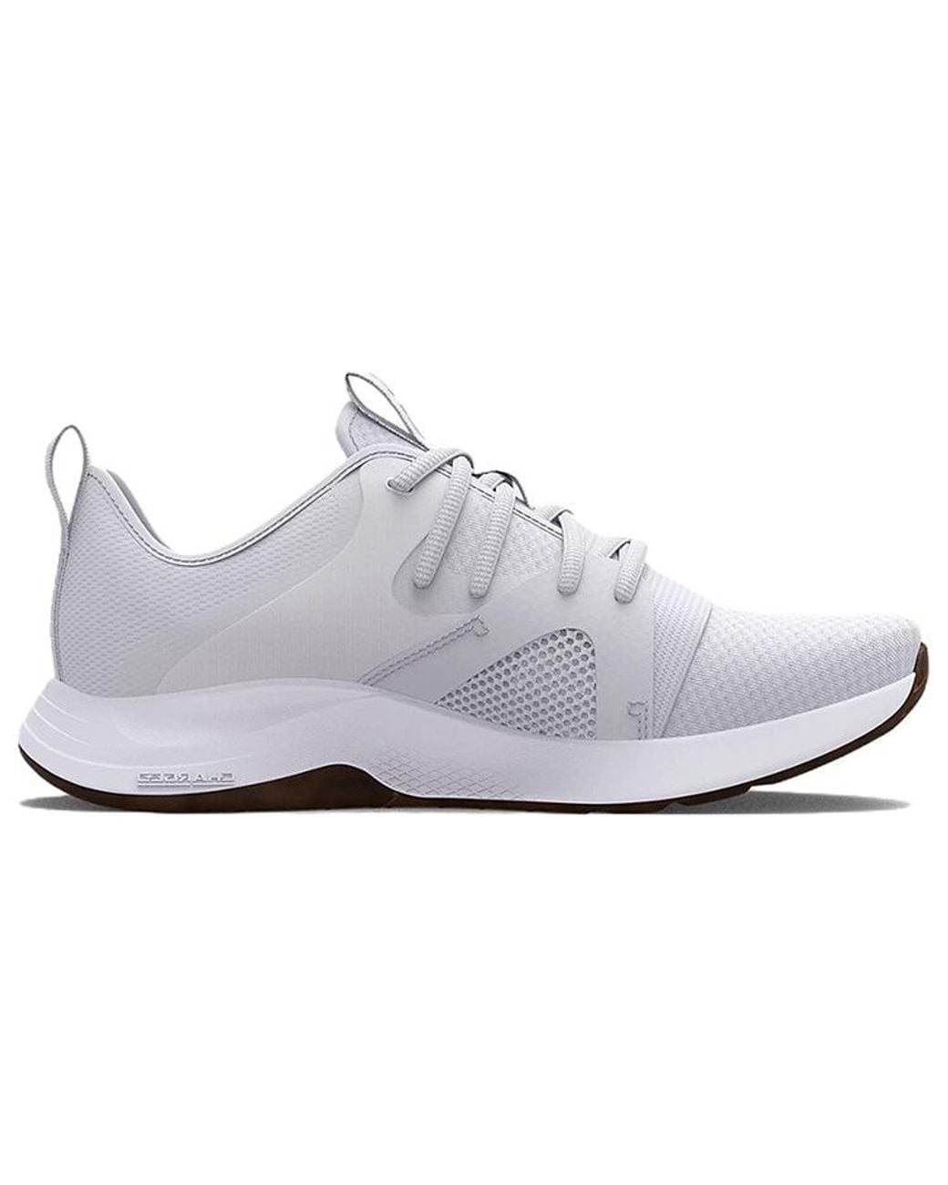 Under Armour White (Wmns) Charged Breathe Lace Tr