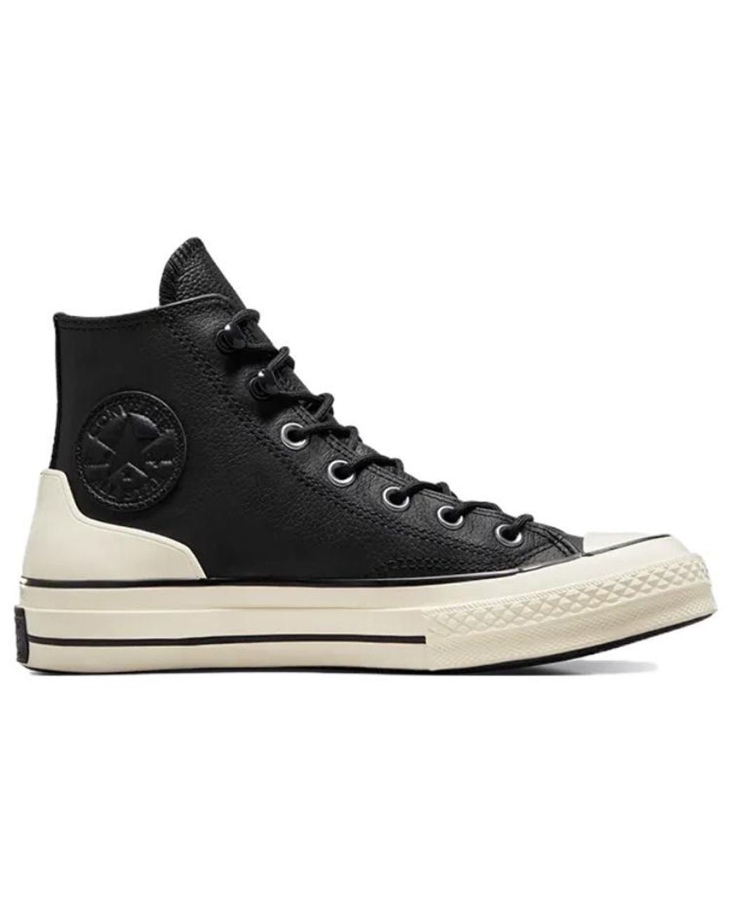 Converse Black Chuck 70 Leather High Egret' for men