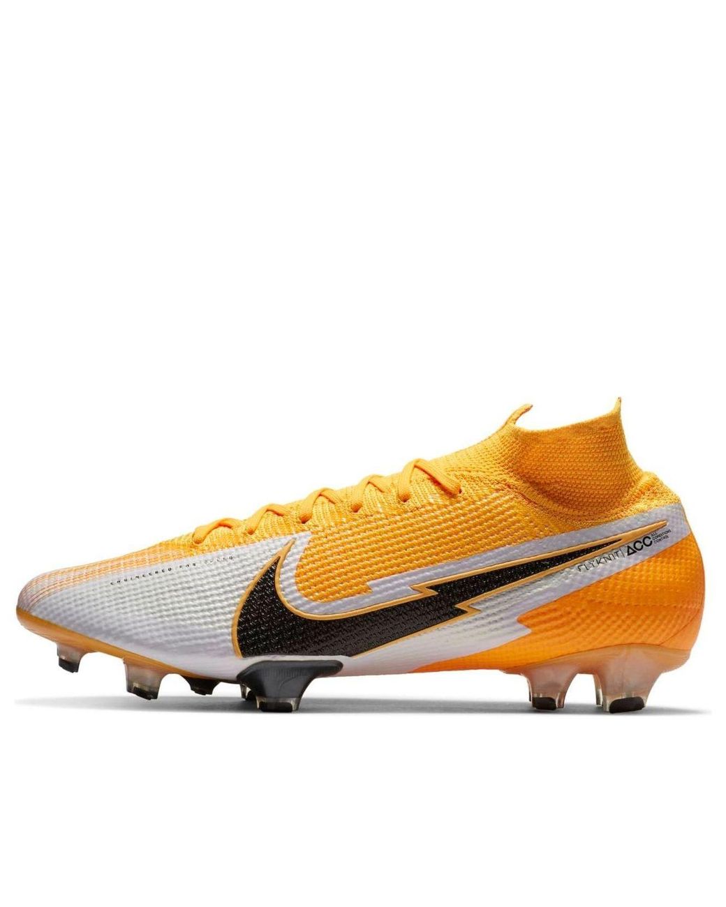 Nike Orange Mercurial Superfly 7 Elite Fg 'Laser' for men