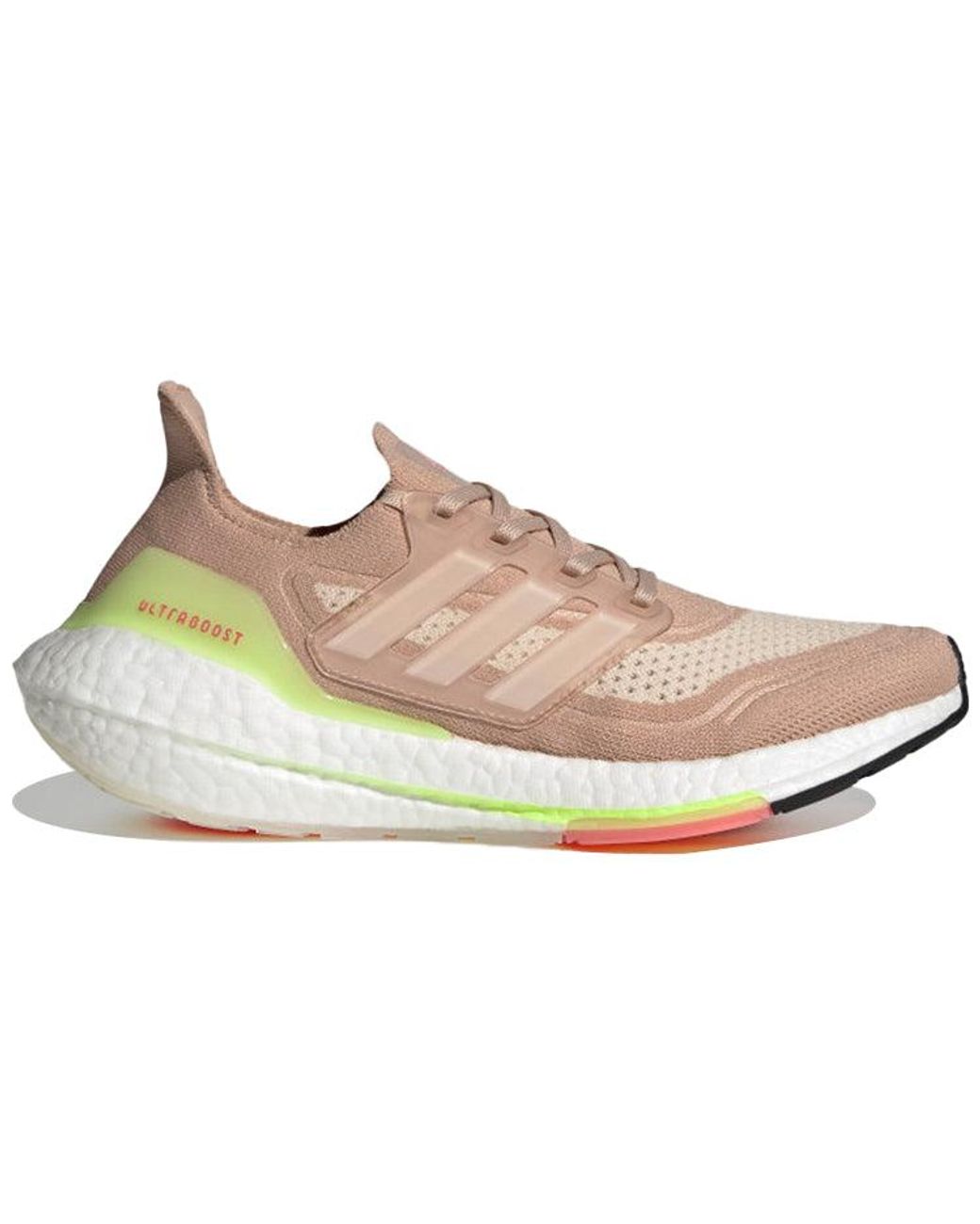 Adidas Brown (Wmns) Ultraboost 21 'Ash Pearl Halo Ivory'