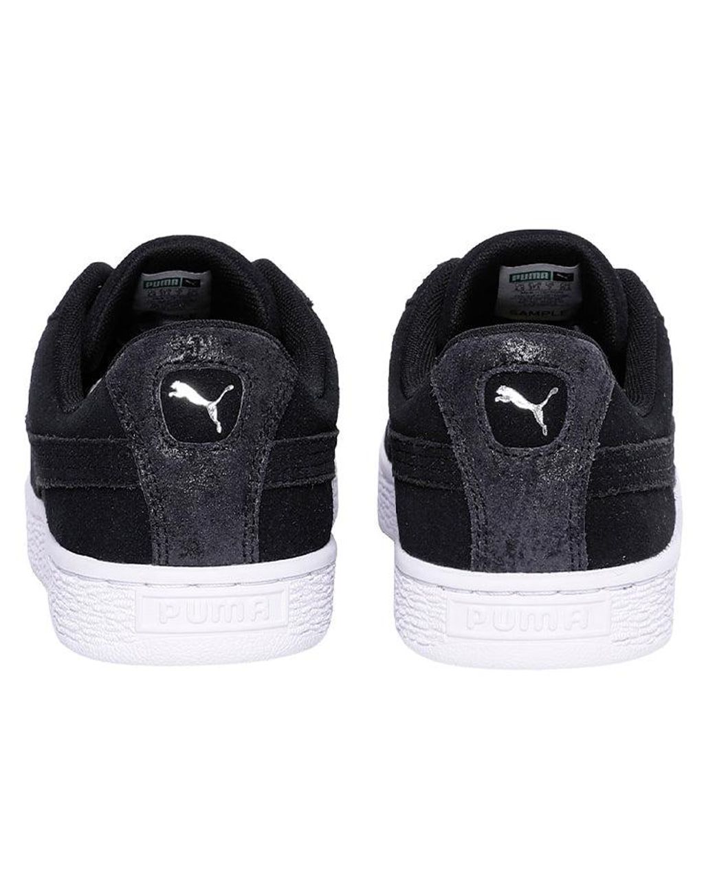 PUMA Black (Wmns) Suede Heart Galaxy