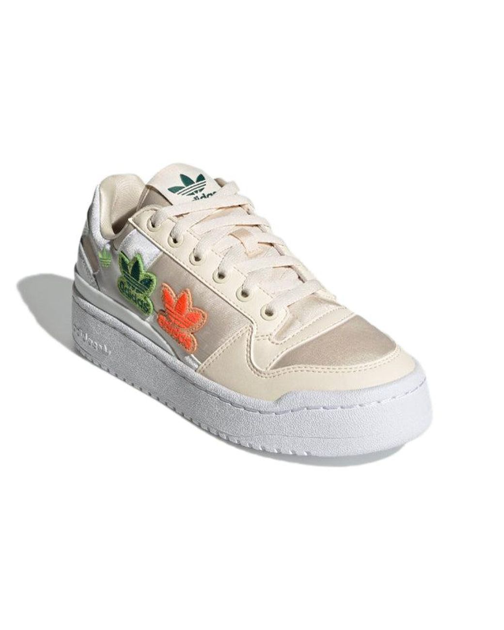 Adidas White Forum Bold