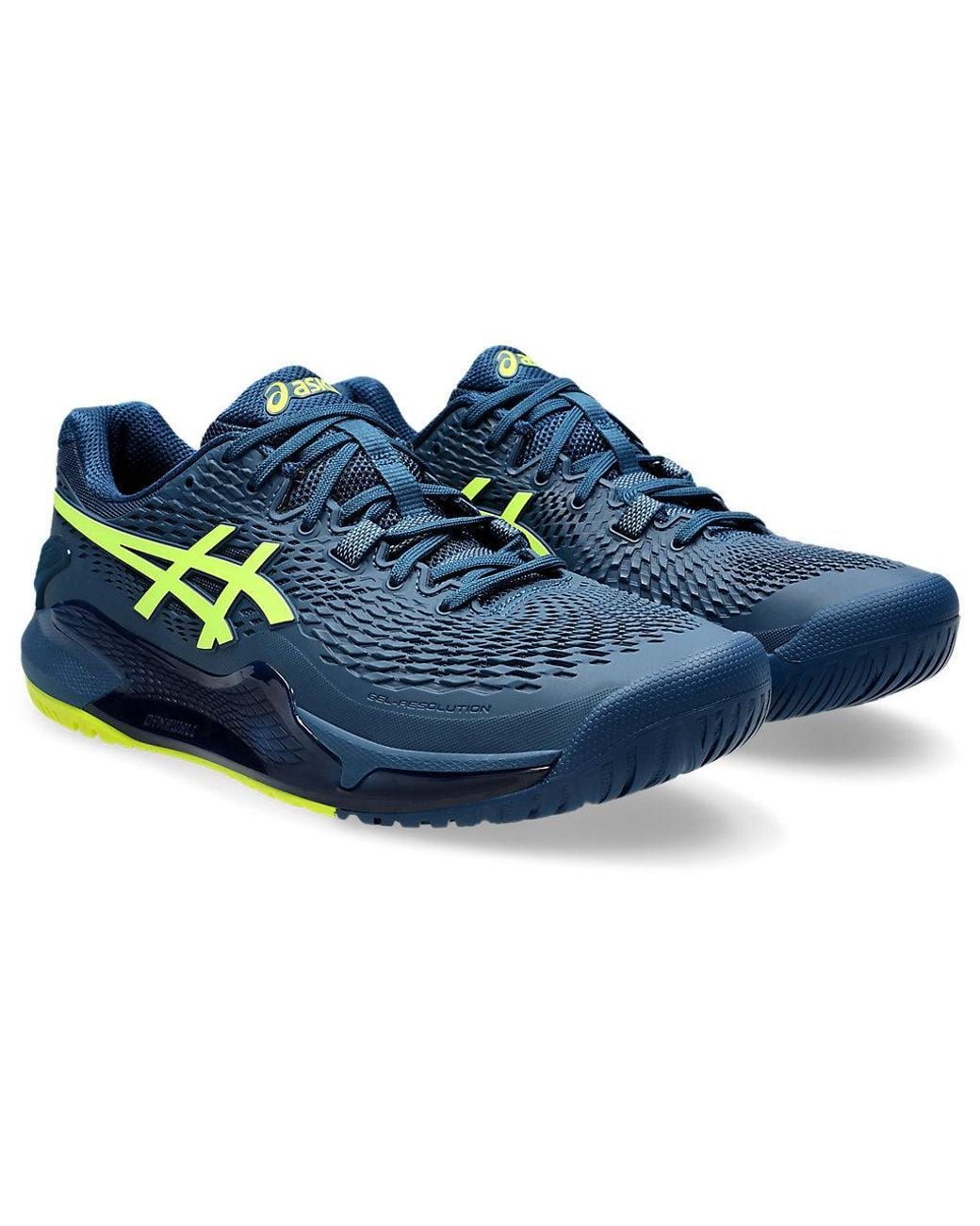 Asics Blue Gel-resolution 9 Tennis Shoes for men