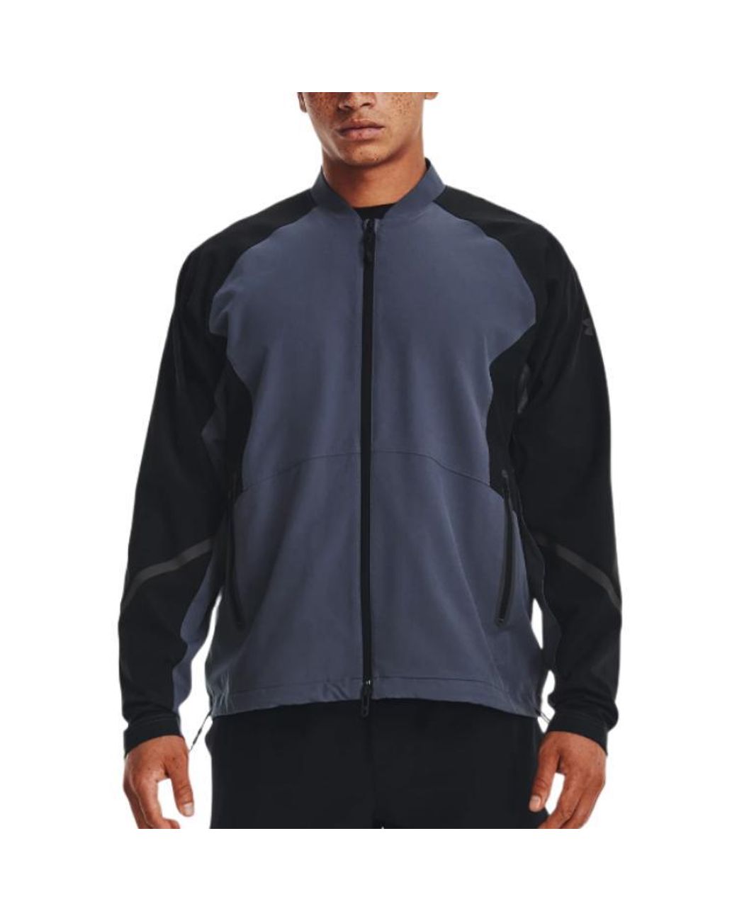 Under Armour Blue Unstoppable Bomber Jacket for men