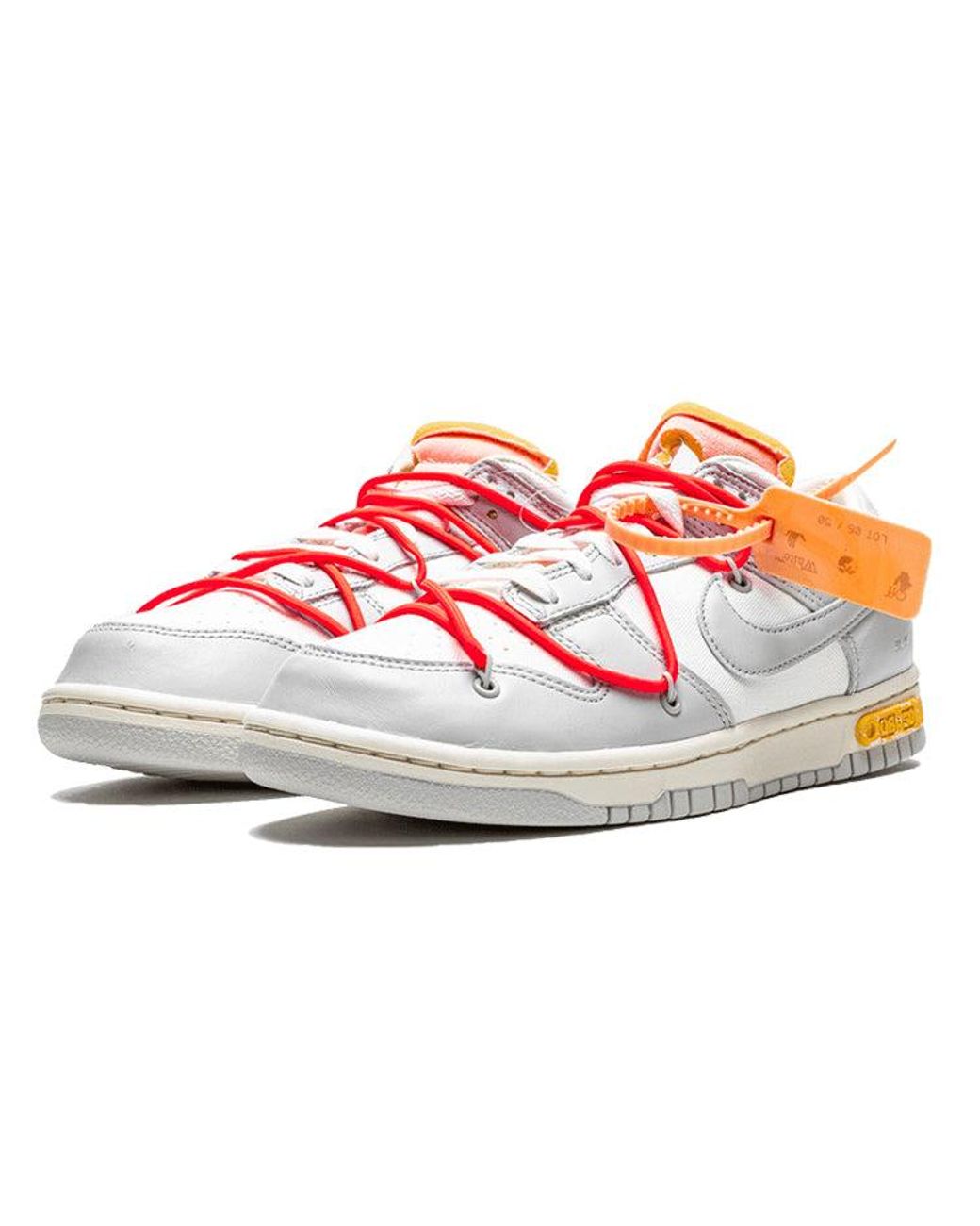 Nike Blue X Off- Dunk Low 'Lot 06 Of 50' for men