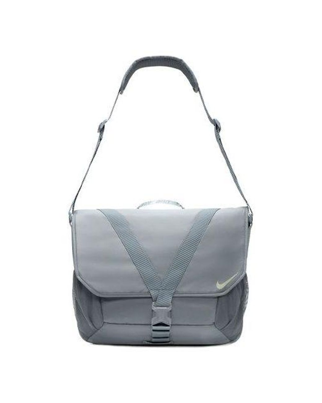 Nike Gray Sportswear Essentials Shoulder Bag 'Light' for men