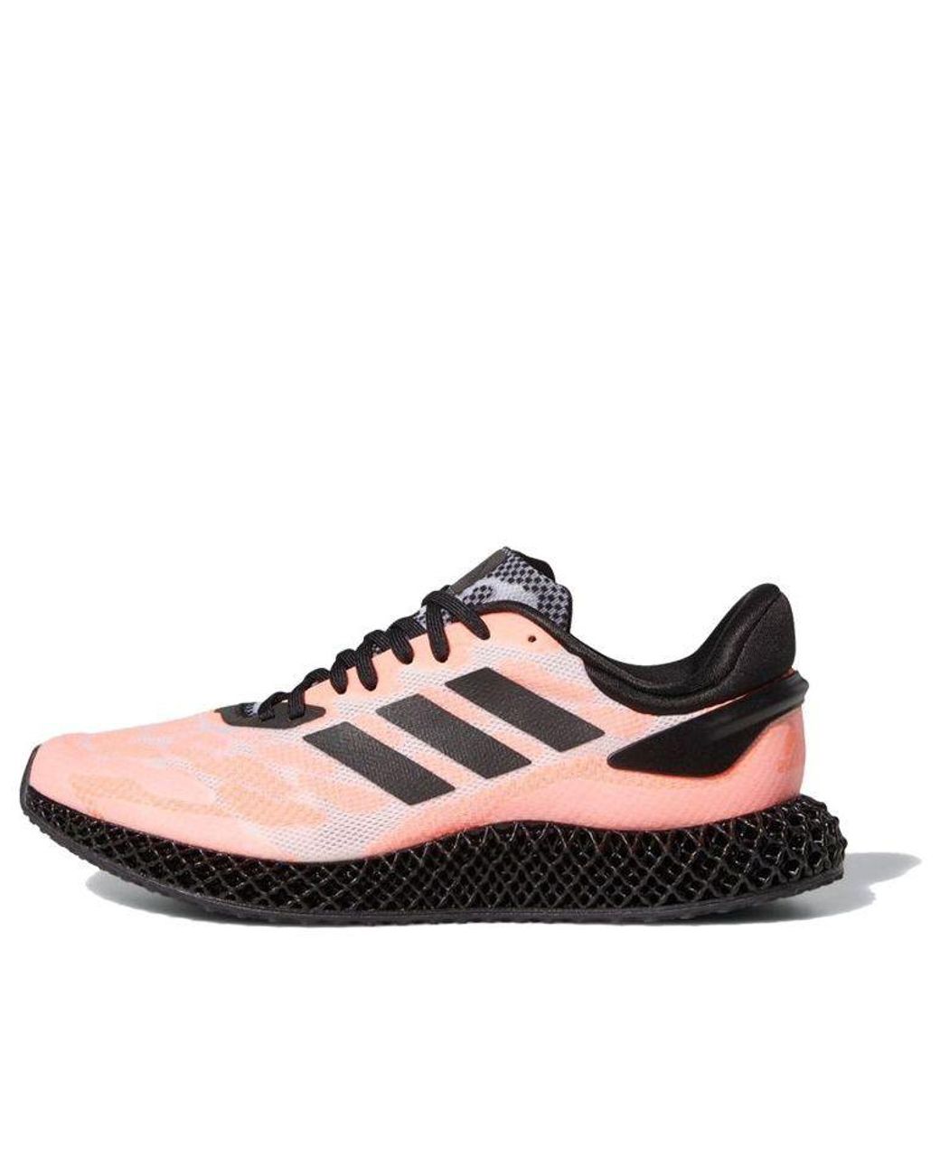 Adidas Black 4D Runner Signal Coral' for men