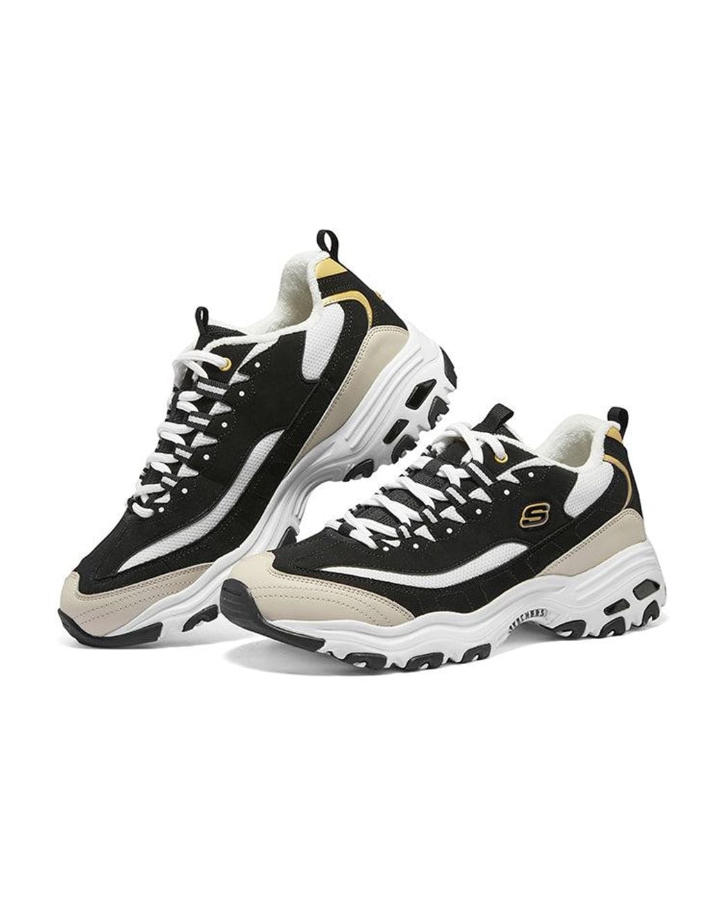 Skechers White D'Lites Sneakers for men