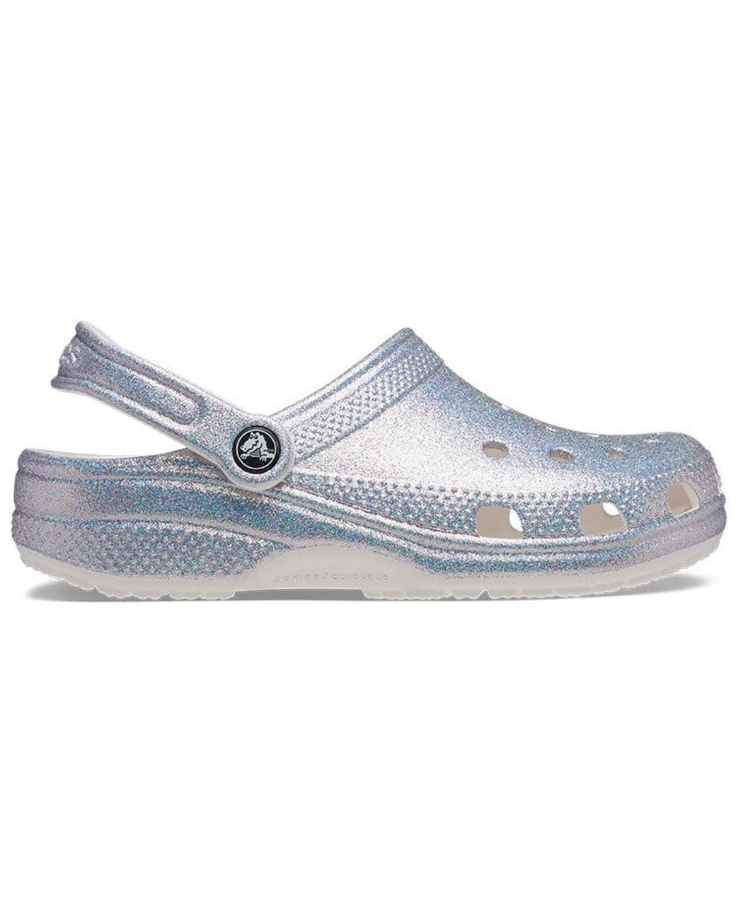CROCSTM Blue Classic Casual Metallic Sandals