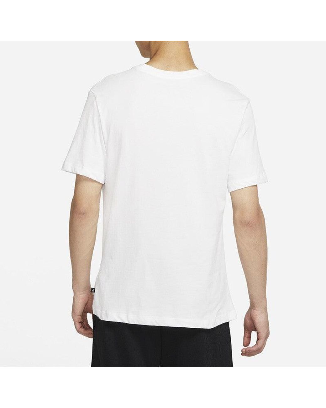 Nike White Asga Nk Df Freak Print Ss Te for men