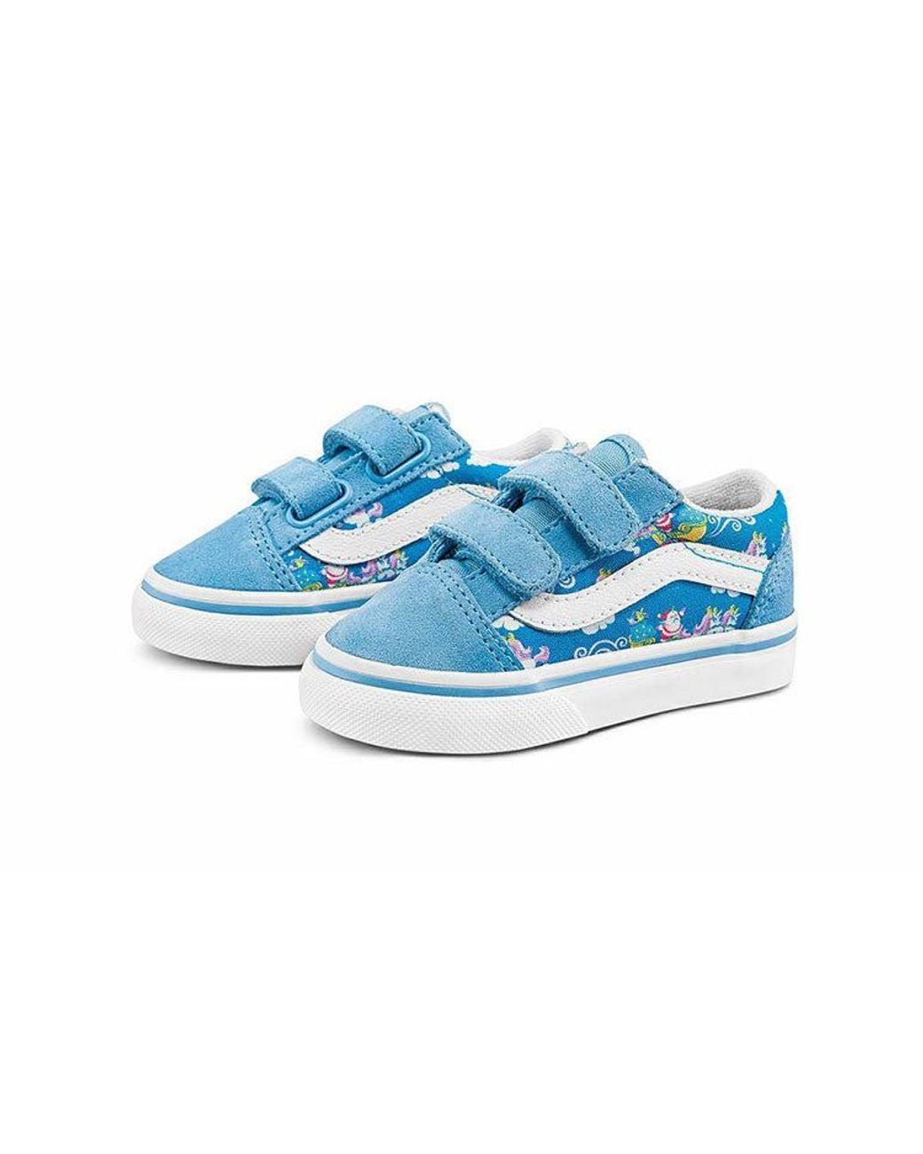 Vans Blue Old Skool V Sneakers K for men
