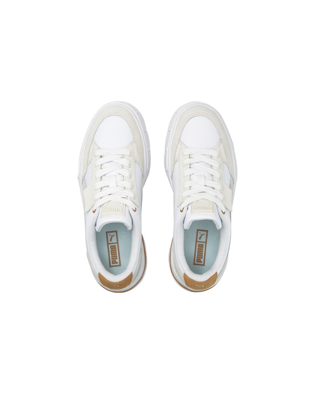 PUMA White (Wmns) Mayze Stack Luxe 'Frosted Ivory'