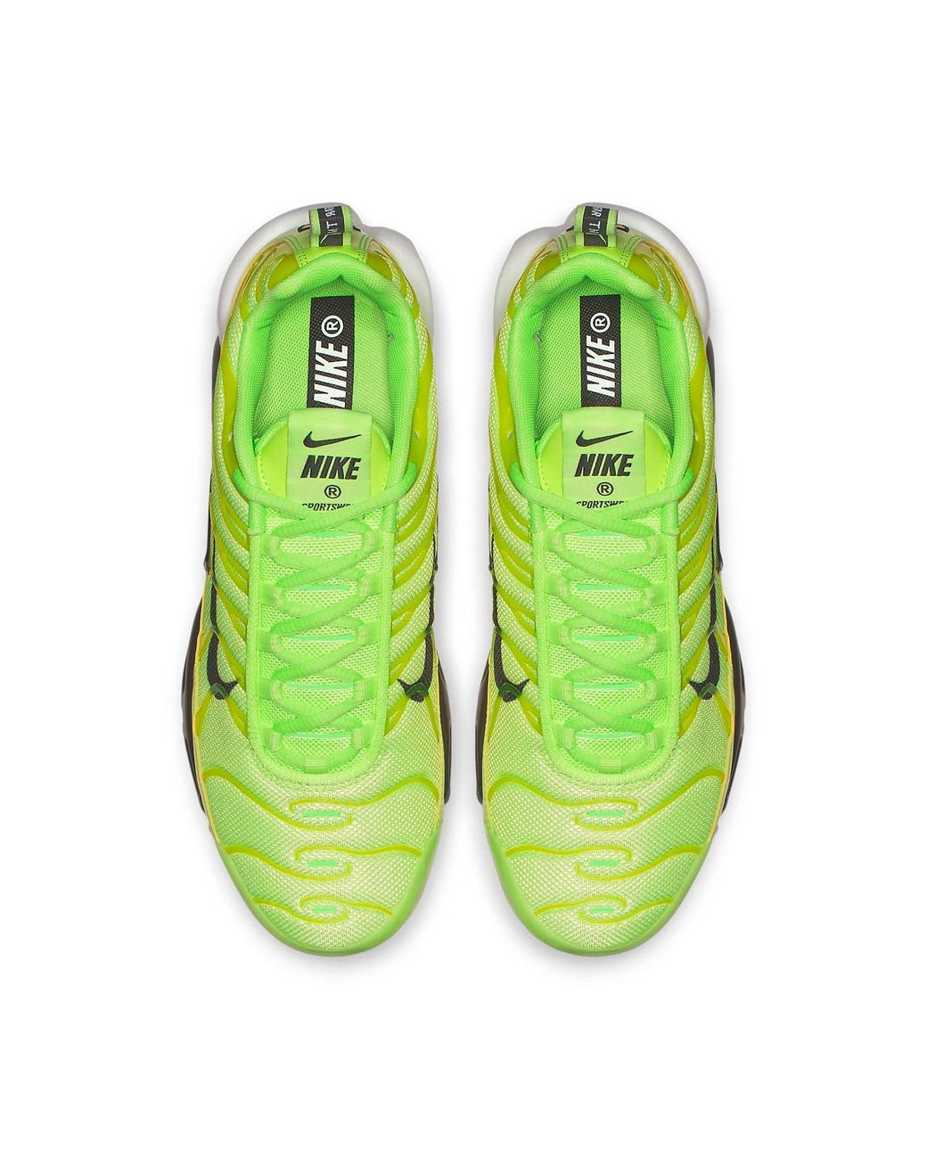 Nike Green Air Max Plus Premium 'Overbranding Lime Blast' for men