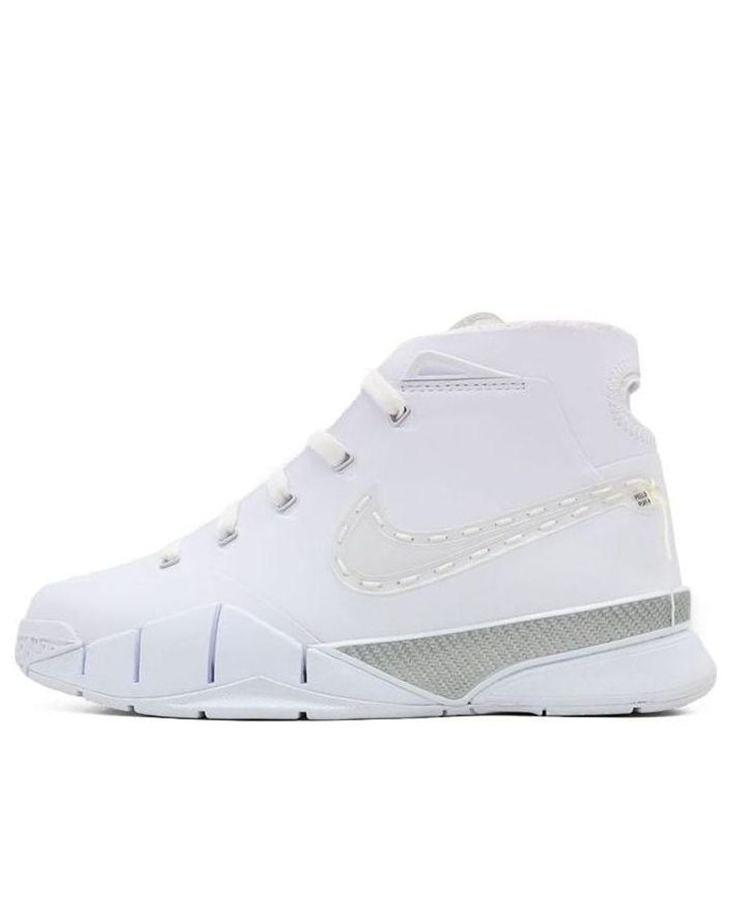 Nike White Zoom Kobe 1 Protro 'Noise Cancelling' for men