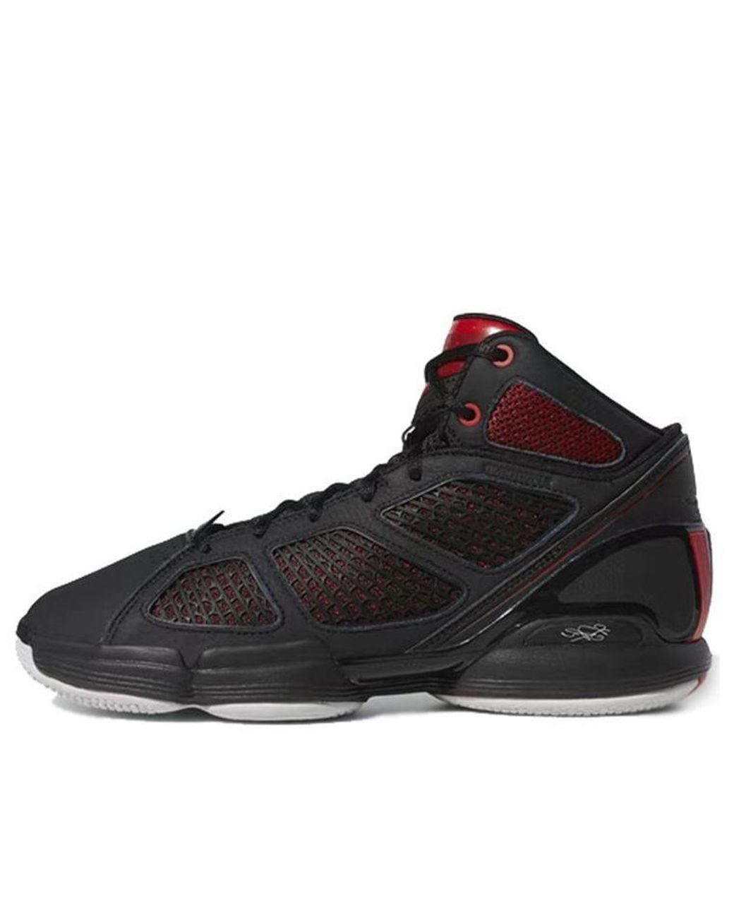 Adidas Black D Rose 1.5 Scarlet' for men