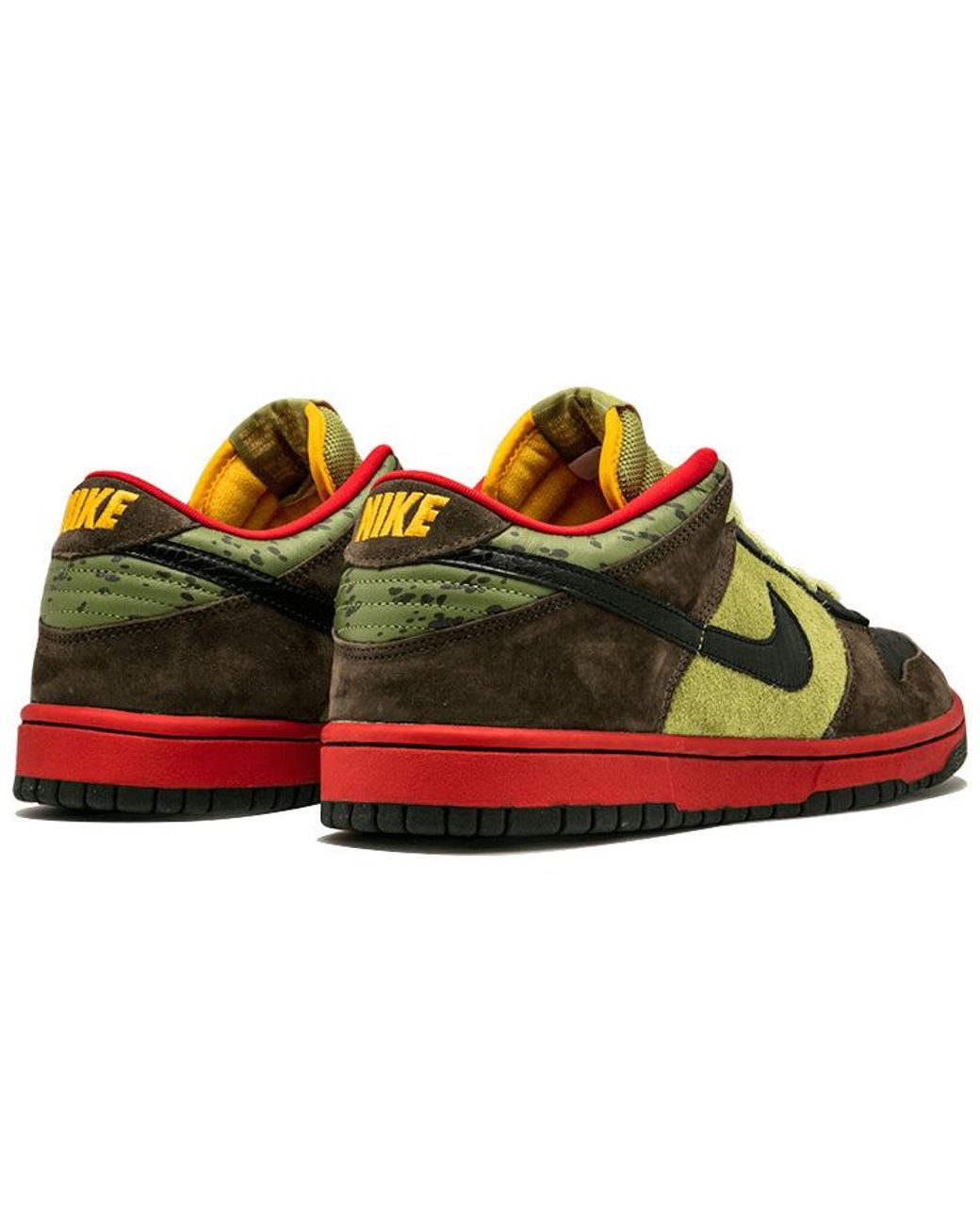 Nike Red Sb Dunk Low Premium 'Asparagus' for men