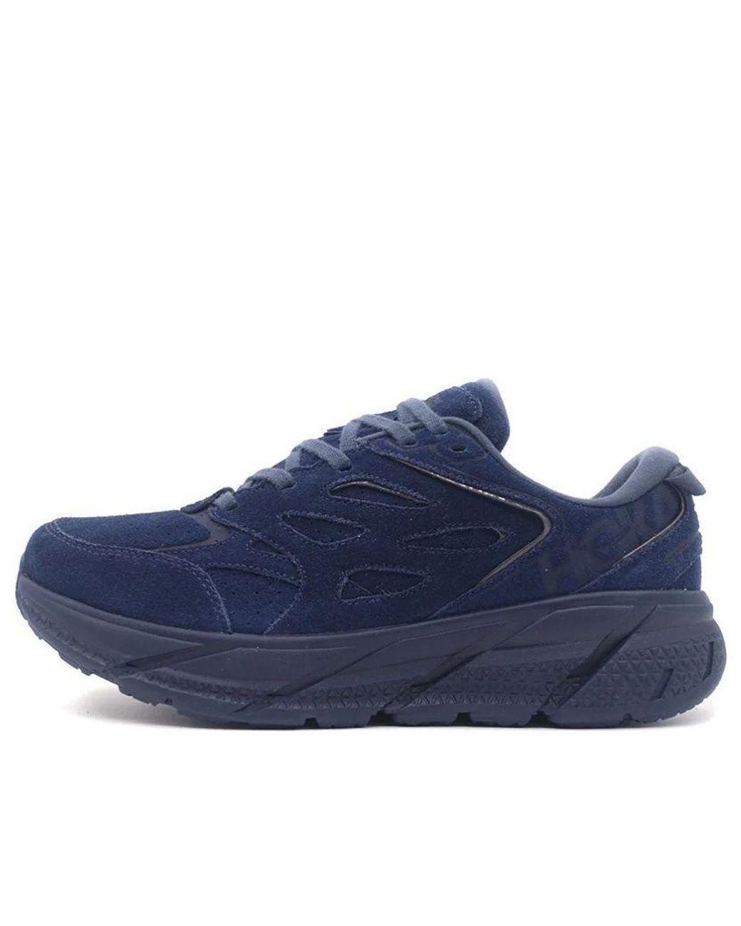 Hoka One One Blue Clifton L Suede 'Outer Space' for men