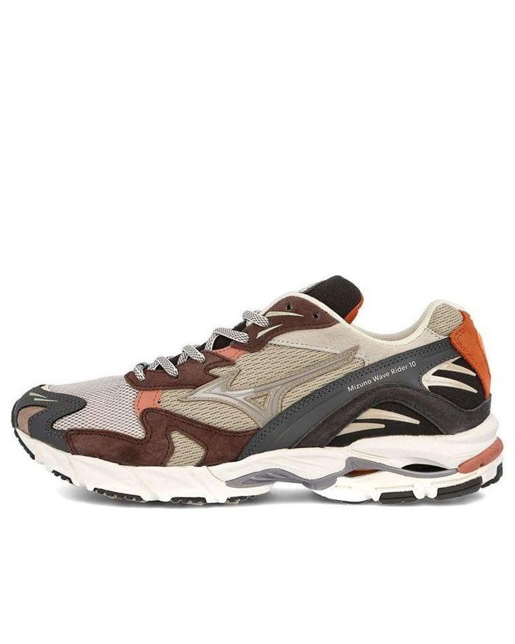 Mizuno Brown Wood Wood X Wave Rider 10.55 'Wood Ash' for men