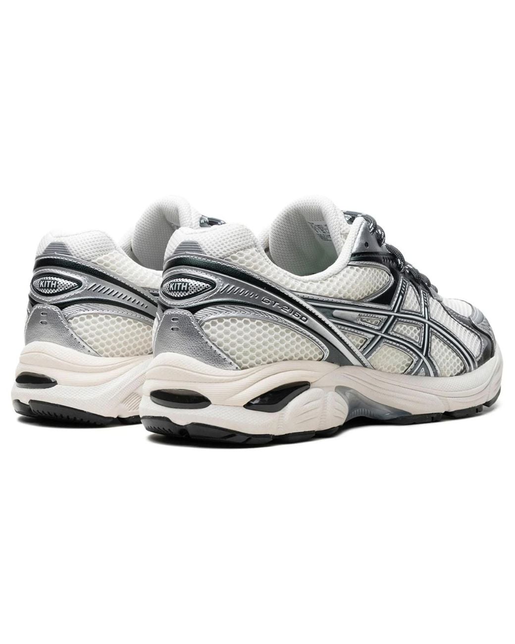 Asics White X Kith Gt-2160 "Cream Scarab" Sneakers for men