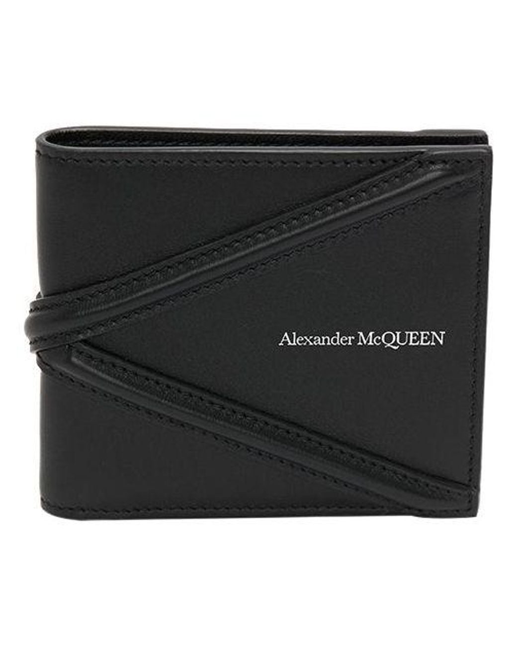 McQueen Black Harness Wallet