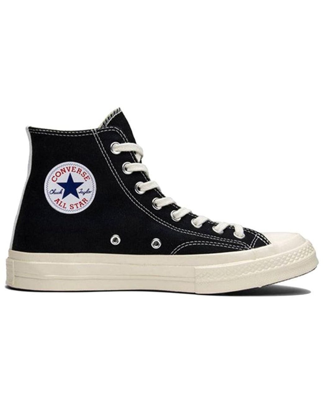 Converse Black X Comme Des Garcons Play Chuck 70 Hi for men