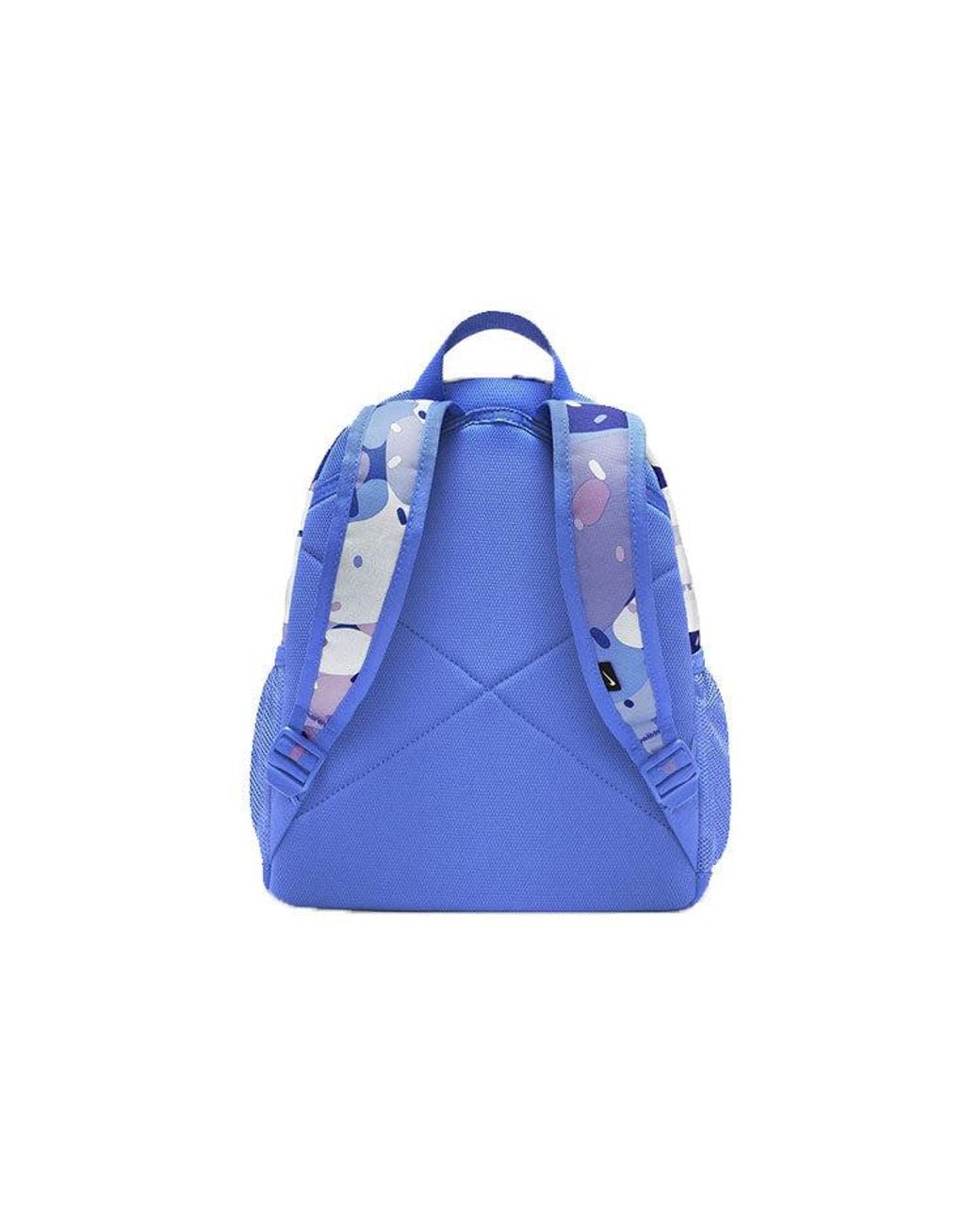 Nike Blue Brsla Jdi Mini Bkpk-Aop Athleisure Casual Sports Backpack Student Schoolbag