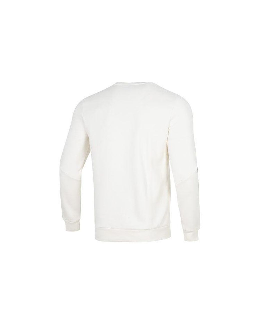 PUMA White Ess Metallic Logo Sweater for men