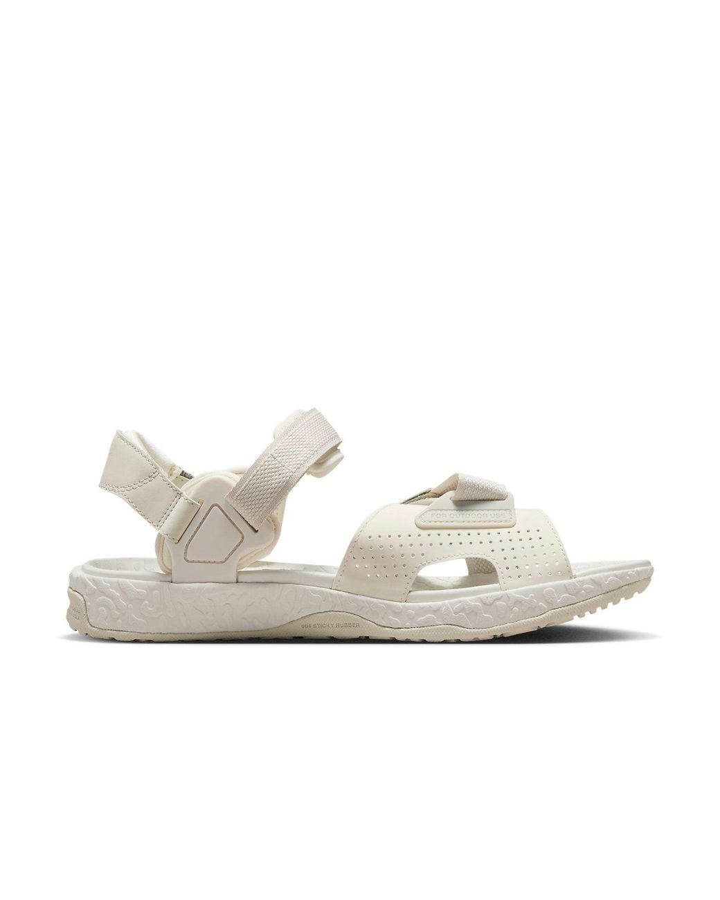 Nike White Acg Air Deschutz+ Sandals Khaki Light' for men