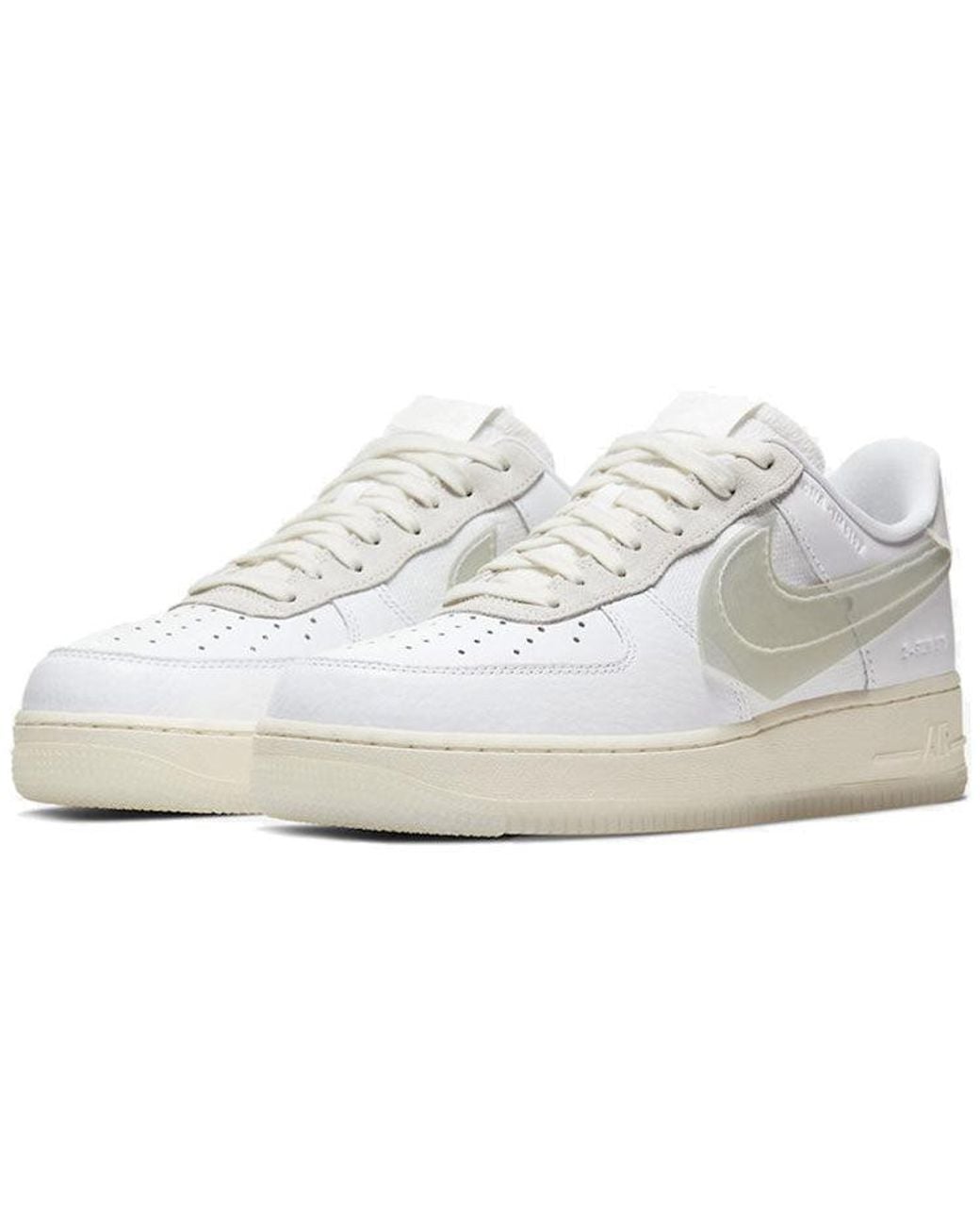 af1 transparent swoosh