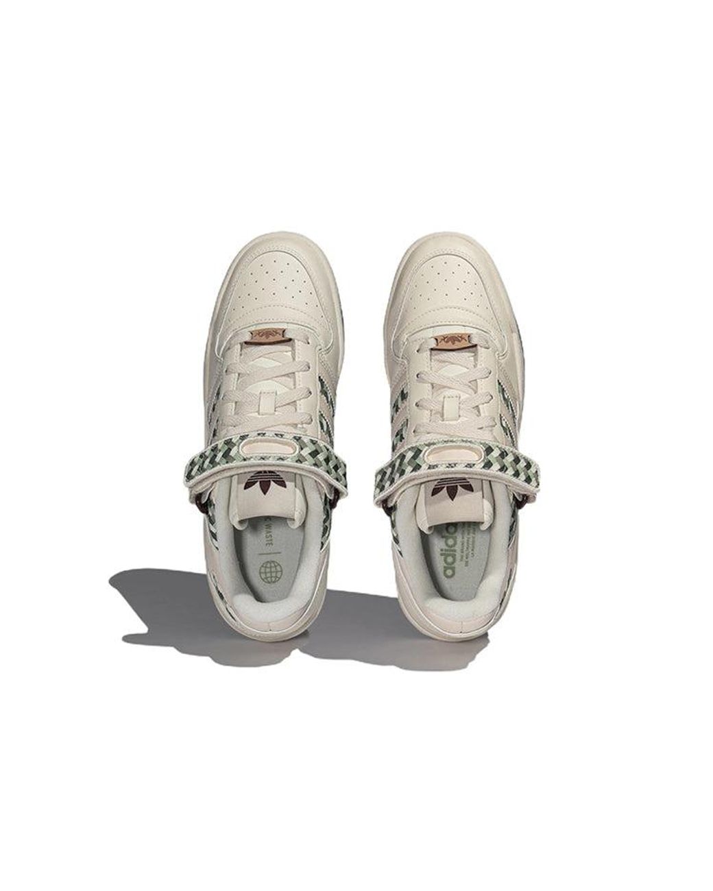 Adidas White Originals Forum Low for men