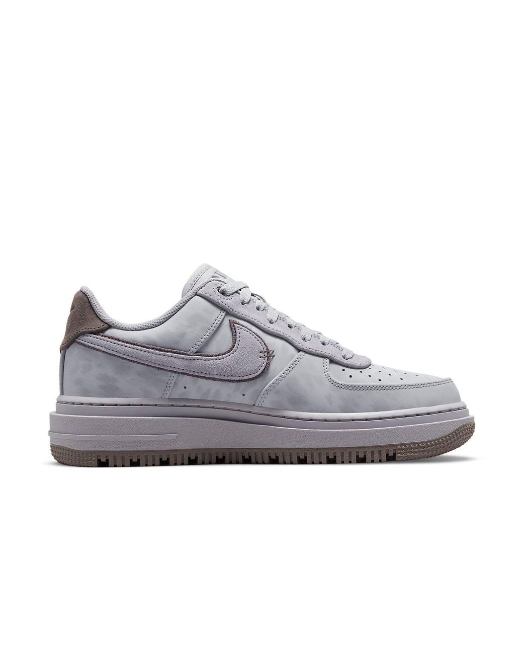 Nike Gray Air Force 1 Luxe 'Provence' for men