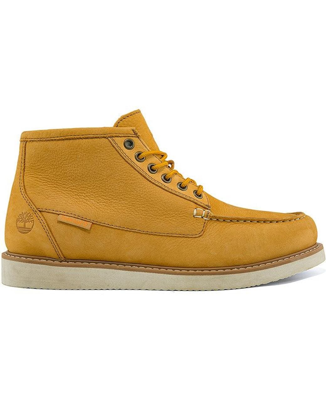 Timberland Natural Newmarket Ii Chukka Wide-Fit Boots 'Wheat' for men