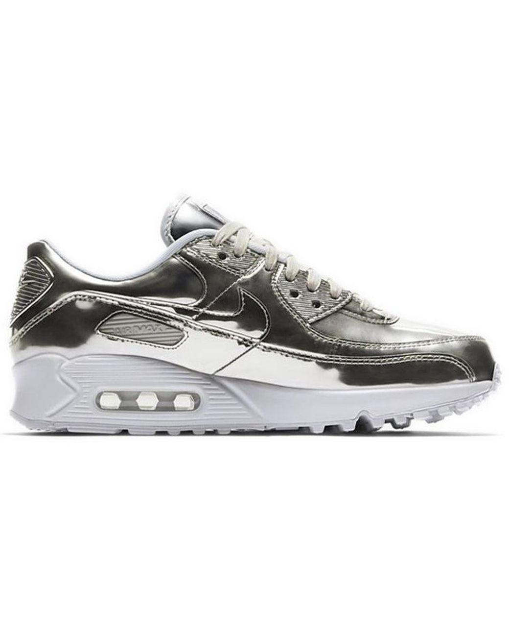 Nike Gray (Wmns) Air Max 90 'Metallic Pack