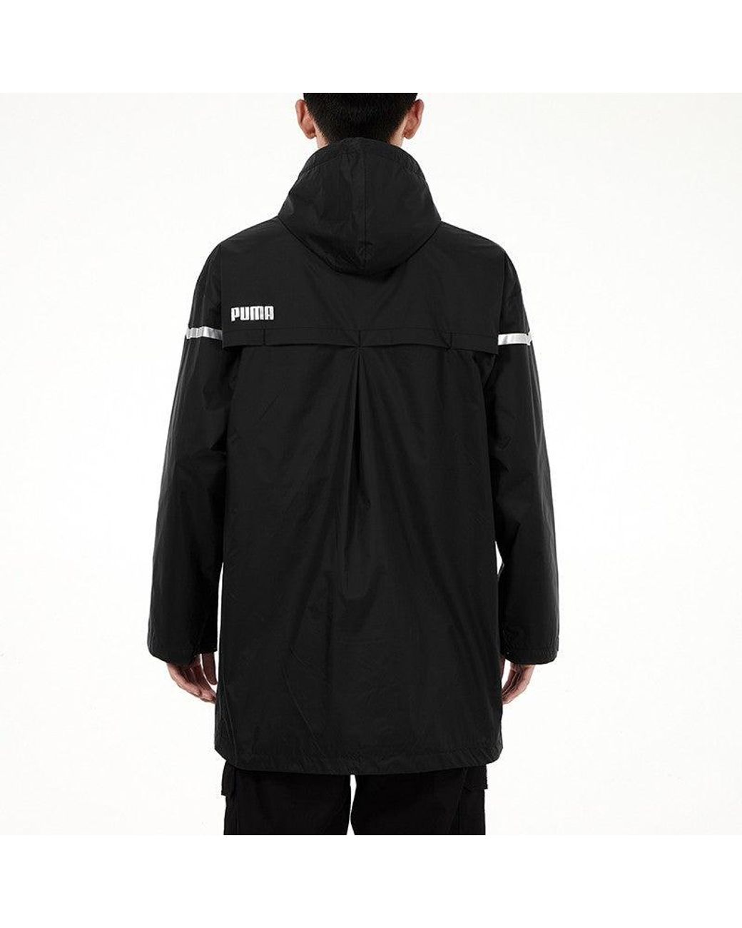 PUMA Black Waterproof Jacket for men