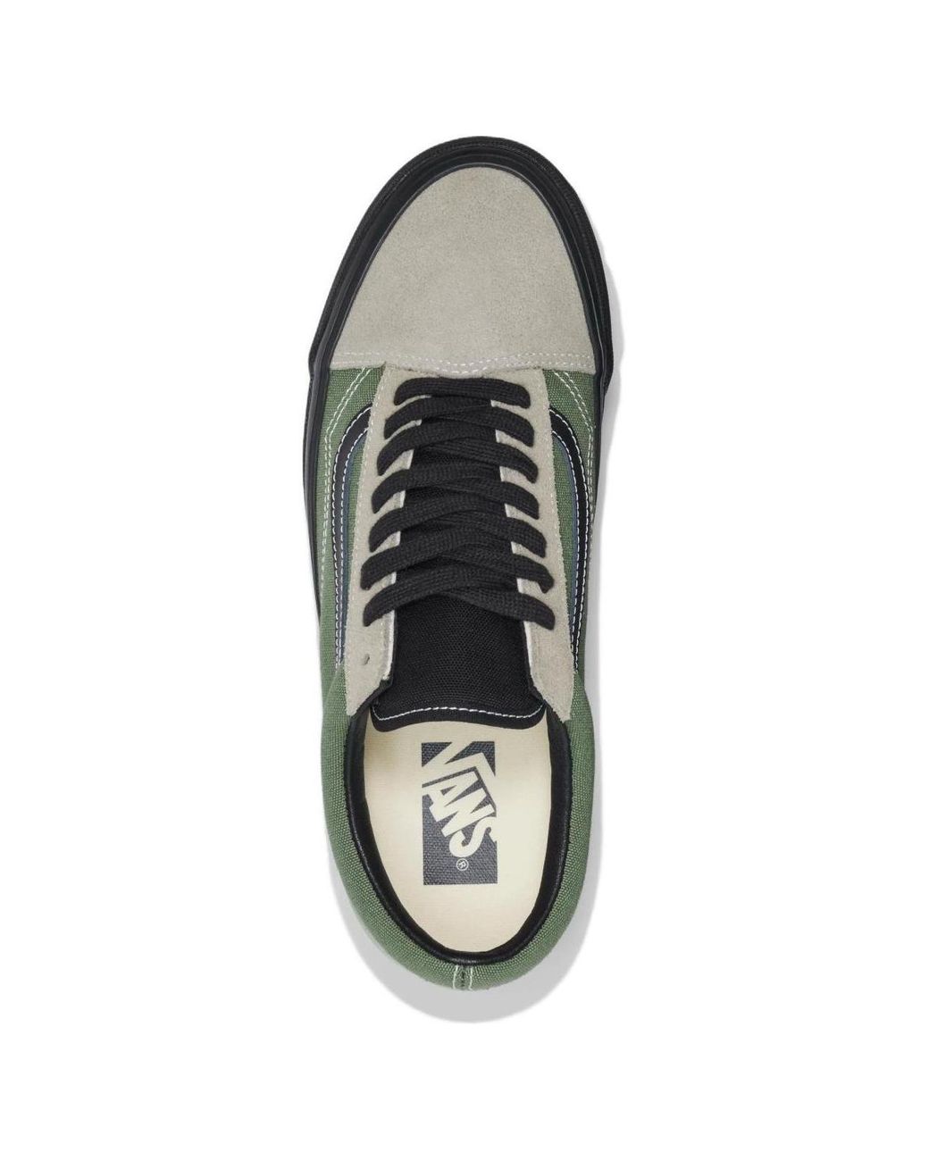Vans Green Premium Old Skool 36 'Aluminum' for men