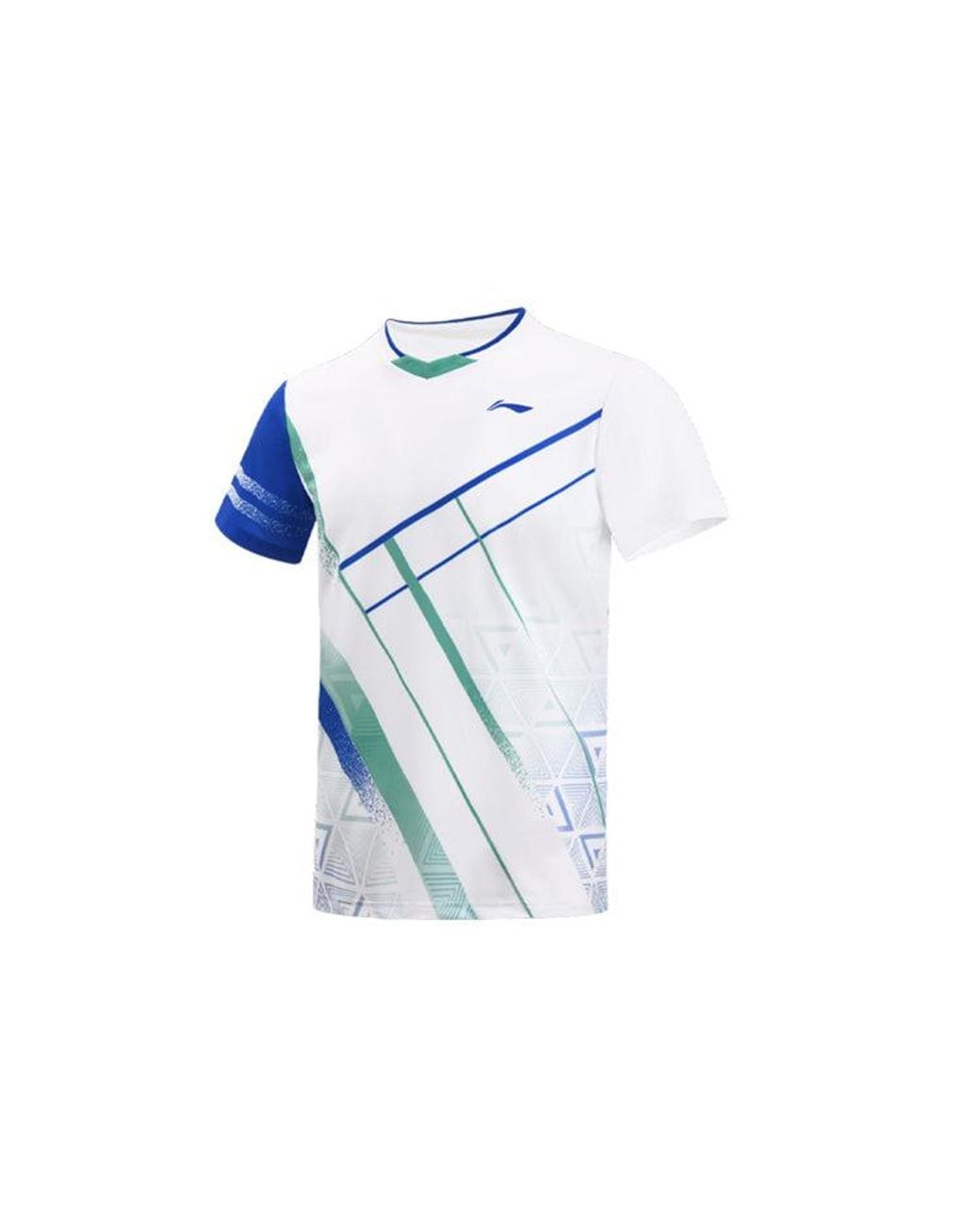 Li-ning Blue Badminton Series Quick Dry T-Shirt for men