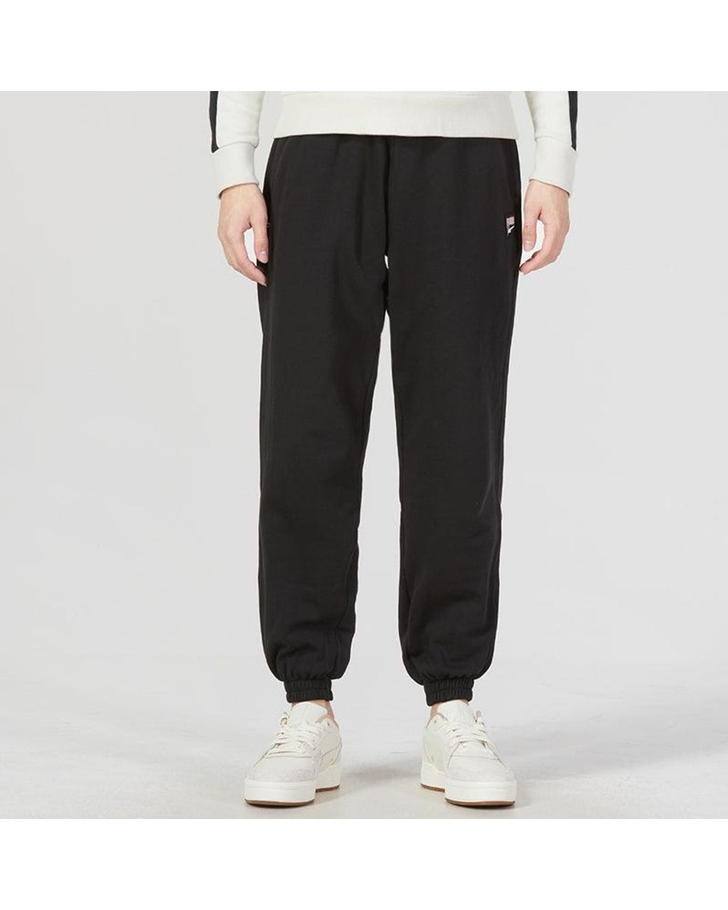 PUMA Black Downtown Pride Sweatpants Tr Logo Pants for men