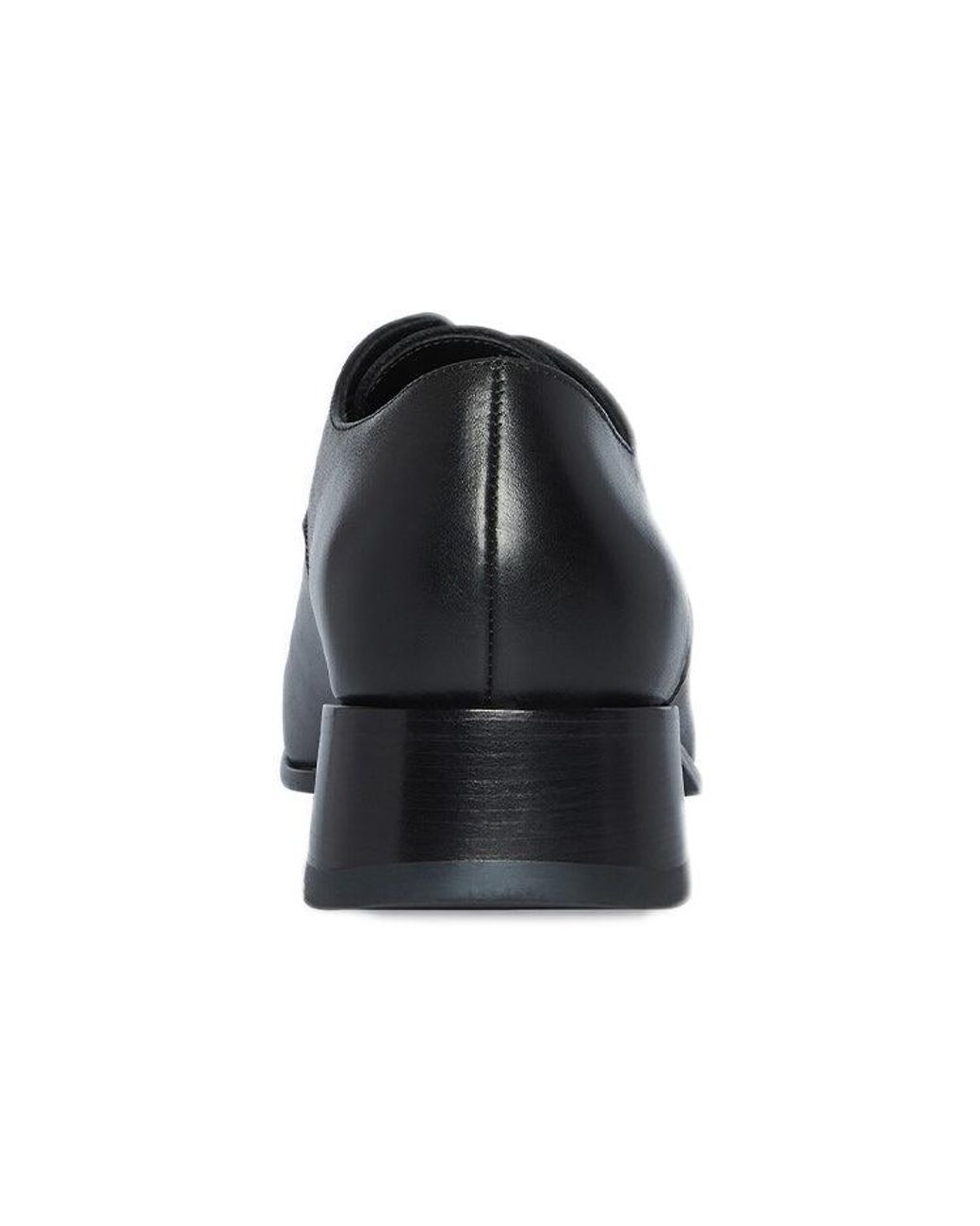 Balenciaga Black Work Derby Shoes for men