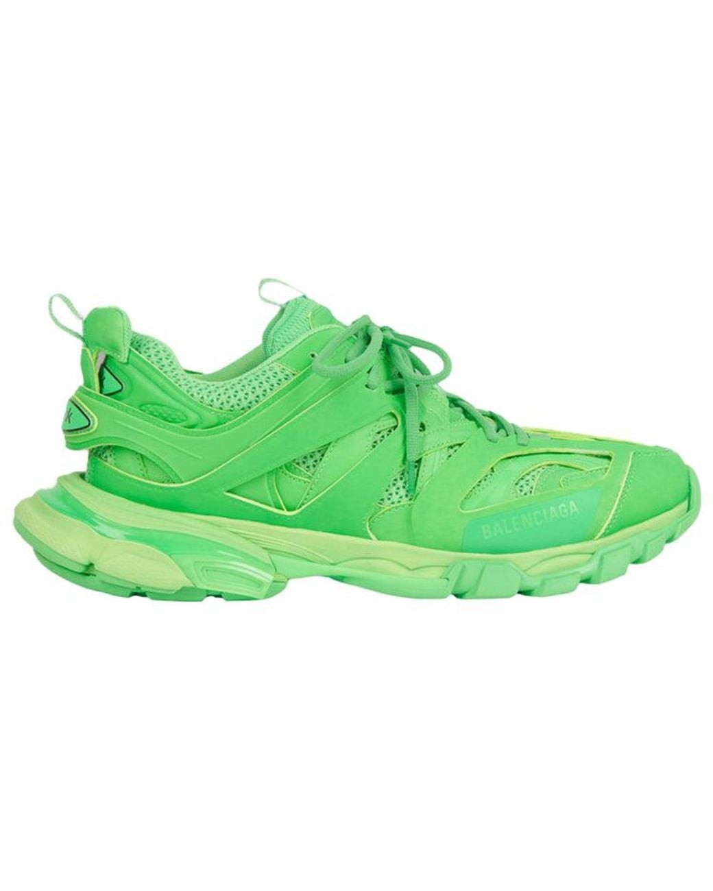 Balenciaga Green Track Trainer 'Fluo' for men