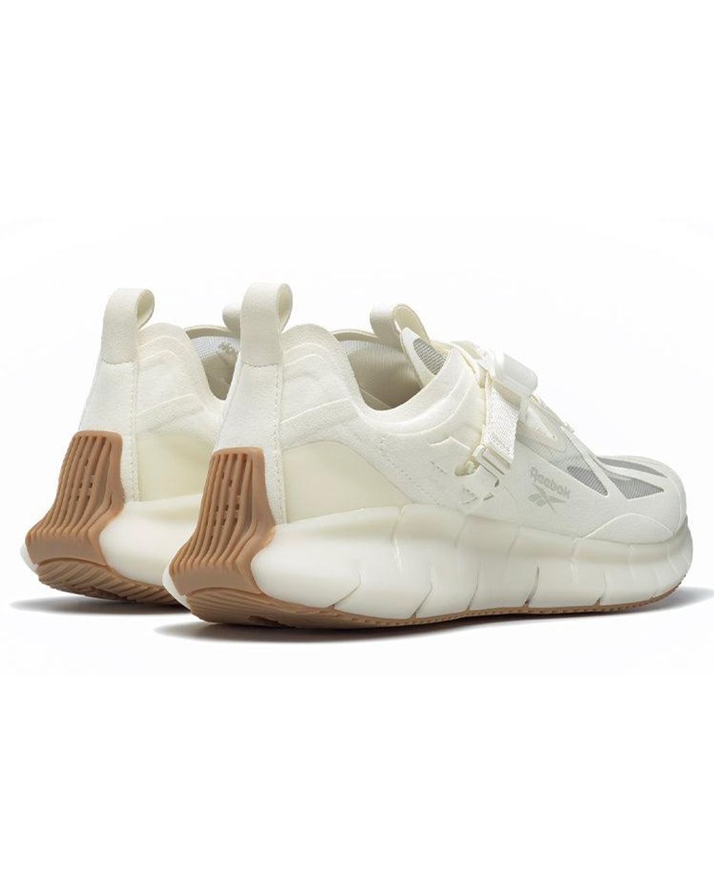 Reebok White Zig Kinetica Concept Type 1 Gum' for men