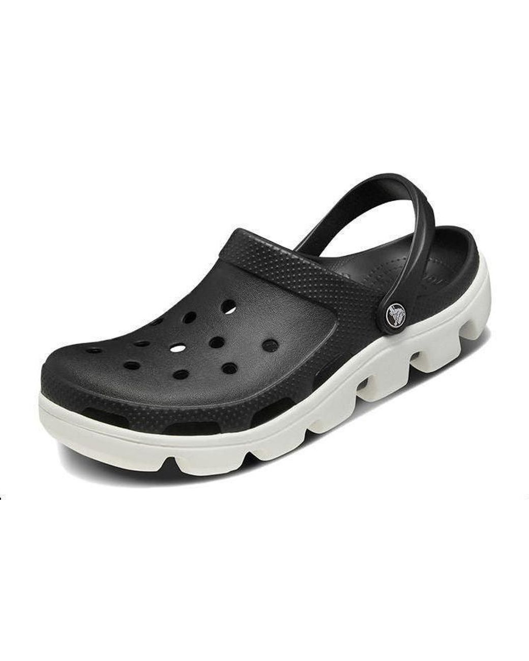 CROCSTM Black Duet Beach Sandals for men