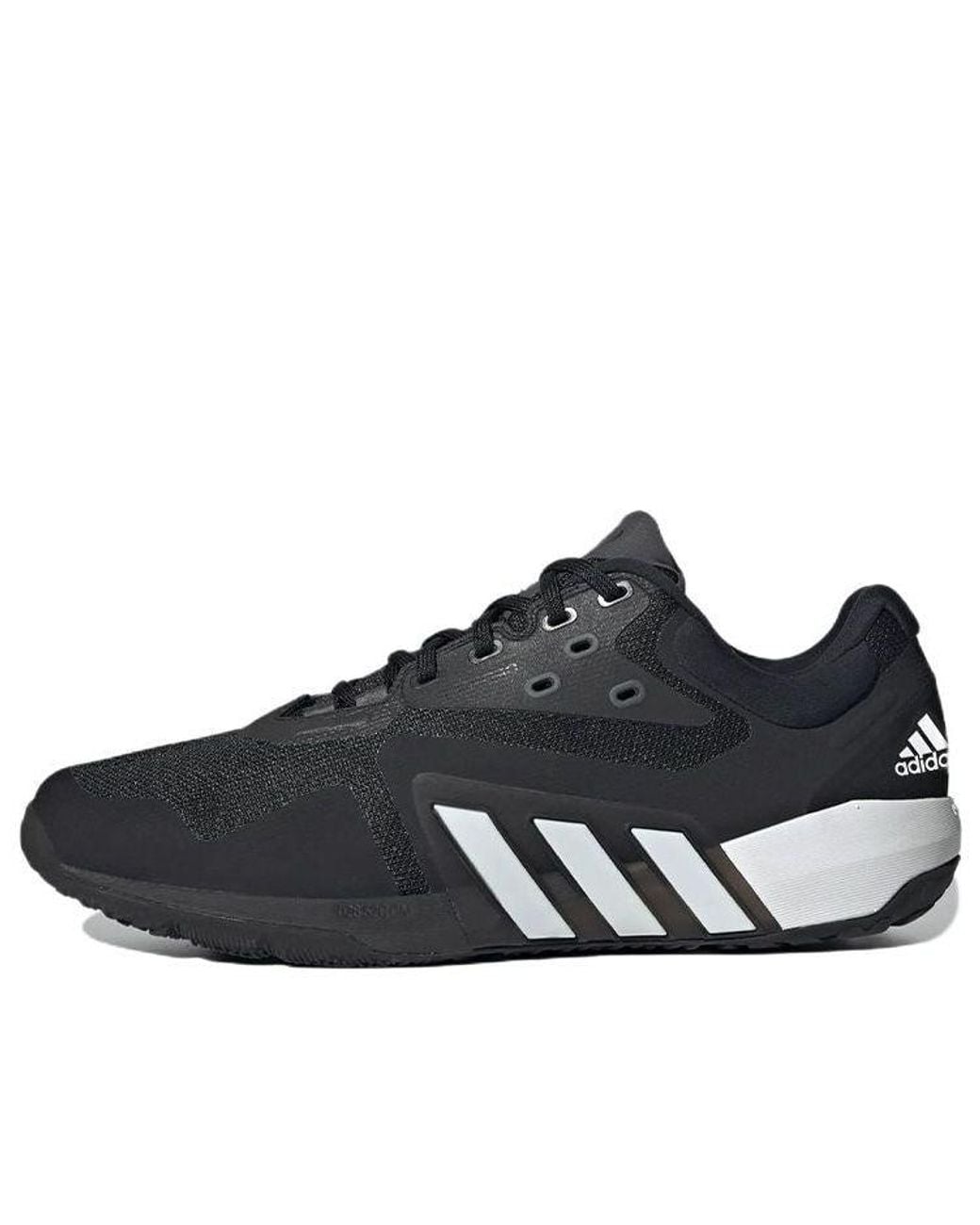 Adidas Black Dropset Trainer Shoes 'Core' for men
