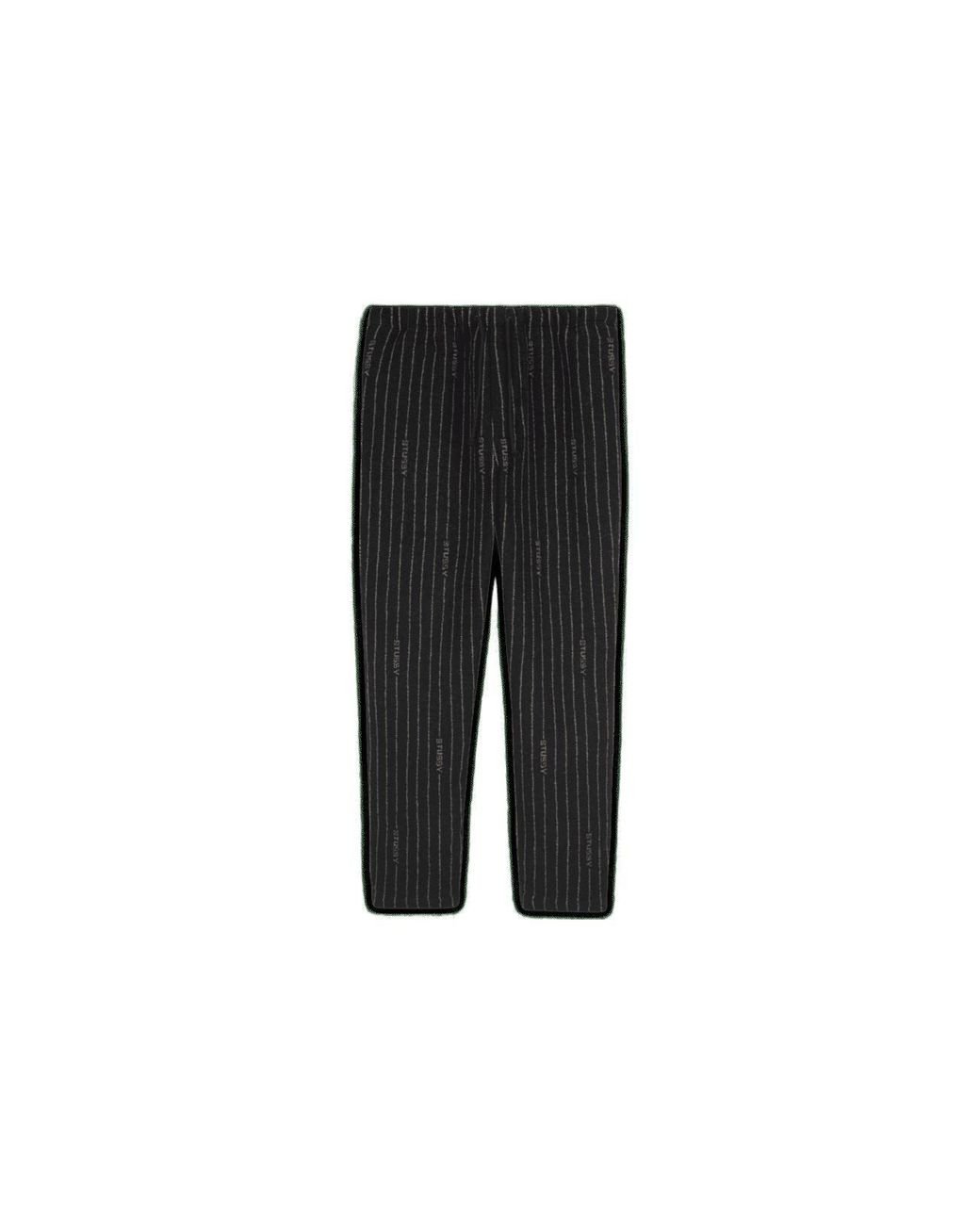 Nike Black X Stussy Ss23 Stripe Wool Pant 'Antique' for men