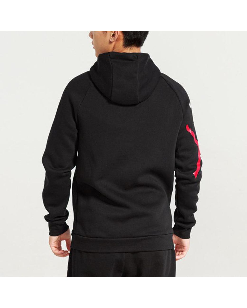 Nike Blue Hooded Fleece Casual Jacket for men
