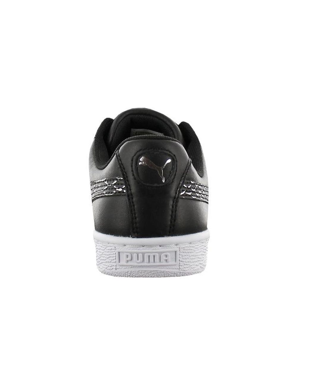 PUMA Black (Wmns) Basket Heart Oceanaire