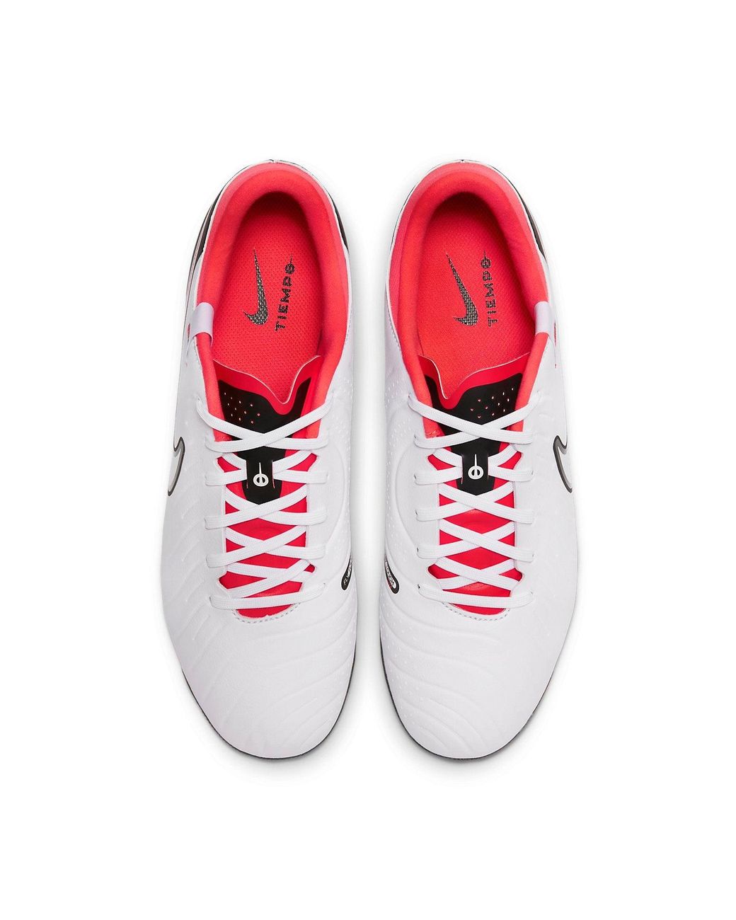 Nike White Legend 10 Academy Ag Crimson' for men